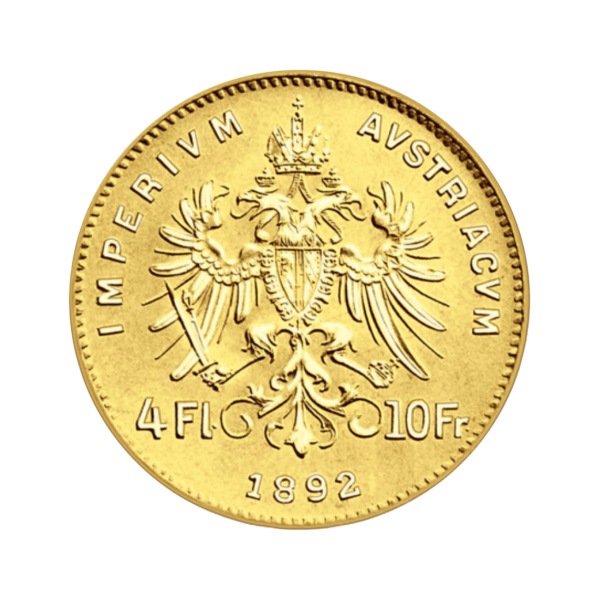 Österreich (Gulden) | 4 Florin | Goldmünze – Bild 2