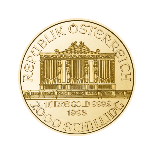Zlatá minca | Vienna Philharmonic ATS | 1 unca