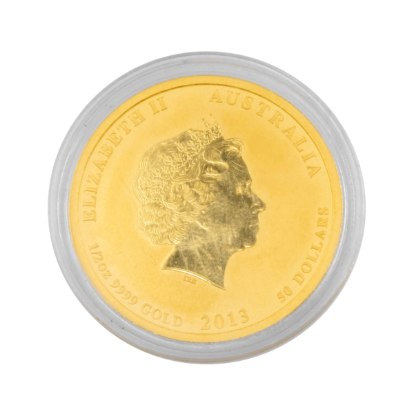 "Die Schlange" 2013 | Australische Lunar Serie 2 | 100 Dollar | Goldmünze – Bild 2