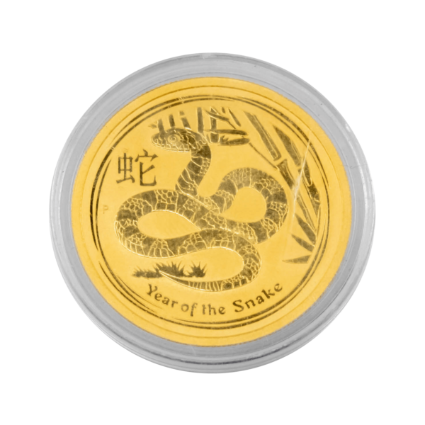 "Die Schlange" 2013 | Australische Lunar Serie 2 | 100 Dollar | Goldmünze