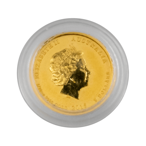 "Die Ziege" 2015 | Australische Lunar Serie 2 | 5 Dollar | Goldmünze – Bild 2