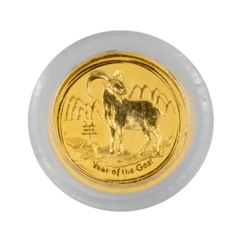 "Die Ziege" 2015 | Australische Lunar Serie 2 | 5 Dollar | Goldmünze