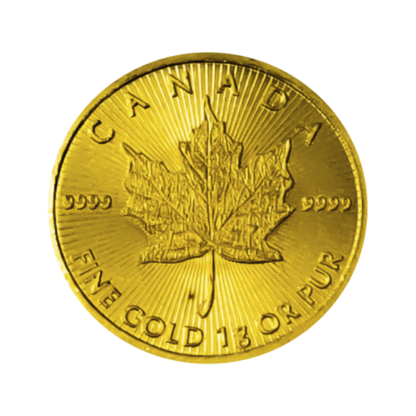 Maple Leaf | 1 gram | Various vintages | Gold coin