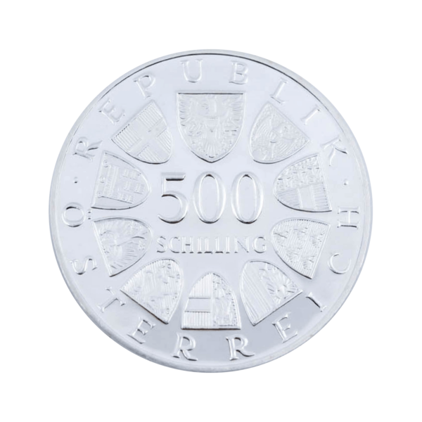 500 ATS | 2. Republik | Silbermünze