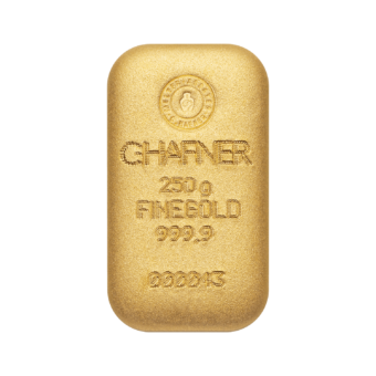 Goldbarren | 250 Gramm | C.Hafner