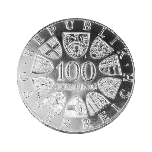 Silber 100 ATS Österreich (1974-1979) 2. Republik