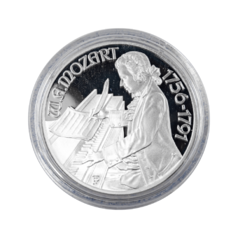 Памятная монета номиналом 100 шиллингов "Вольфганг А. М. Вена" 1991 года