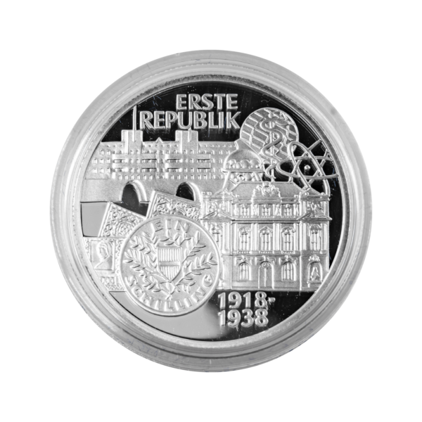 100 Šiling komemorativni novčić "Austrija 1. Republika" 1995