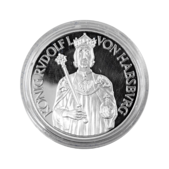 Pamätná minca 100 šilingov "Rudolf I." 1991
