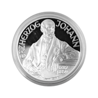 100 shilling commemorative coin "Archduke Johann
