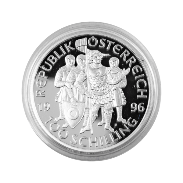 100 shilling commemorative coin "Leopold III".