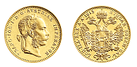 1x dukátová zlatá minca Rakúsko
