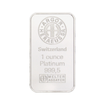 Argor Heraeus Platinum Bars