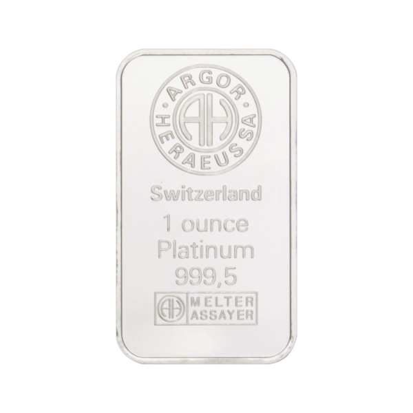 Argor Heraeus Platinum Bar