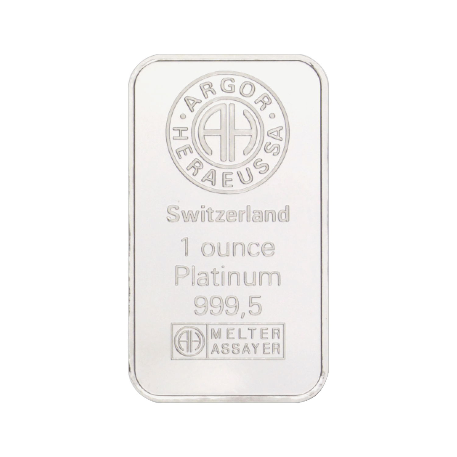 Argor Heraeus Platinum Bars