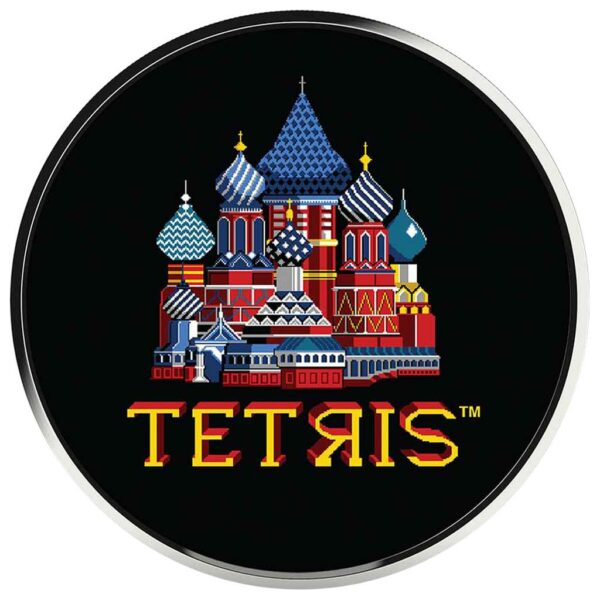 Tetris™ 1 Unze Silber Farbmünze