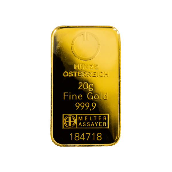 Austria Mint Gold Bar 20g