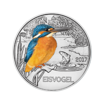 3-Euro-Tier-Taler „Eisvogel“