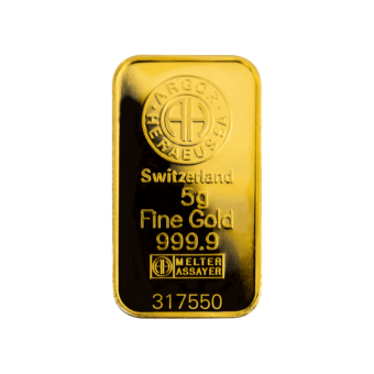 Argor Heraeus Gold Bar 5g