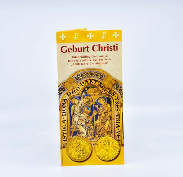 Gold coin &quot;Birth of Christ