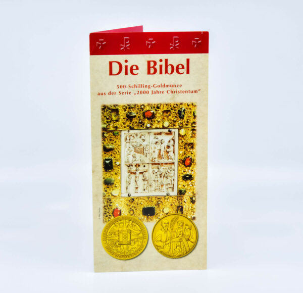 Goldmünze "Die Bibel"