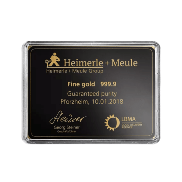Gold CombiBar 50 x 1 g Heimerle + Meule