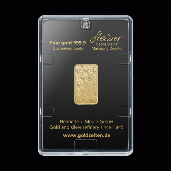 Heimerle &amp; Meule Gold Bar 10g