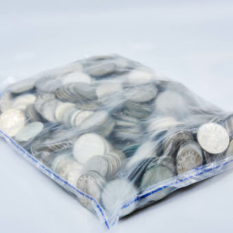 5 kilogram bag silver shillings