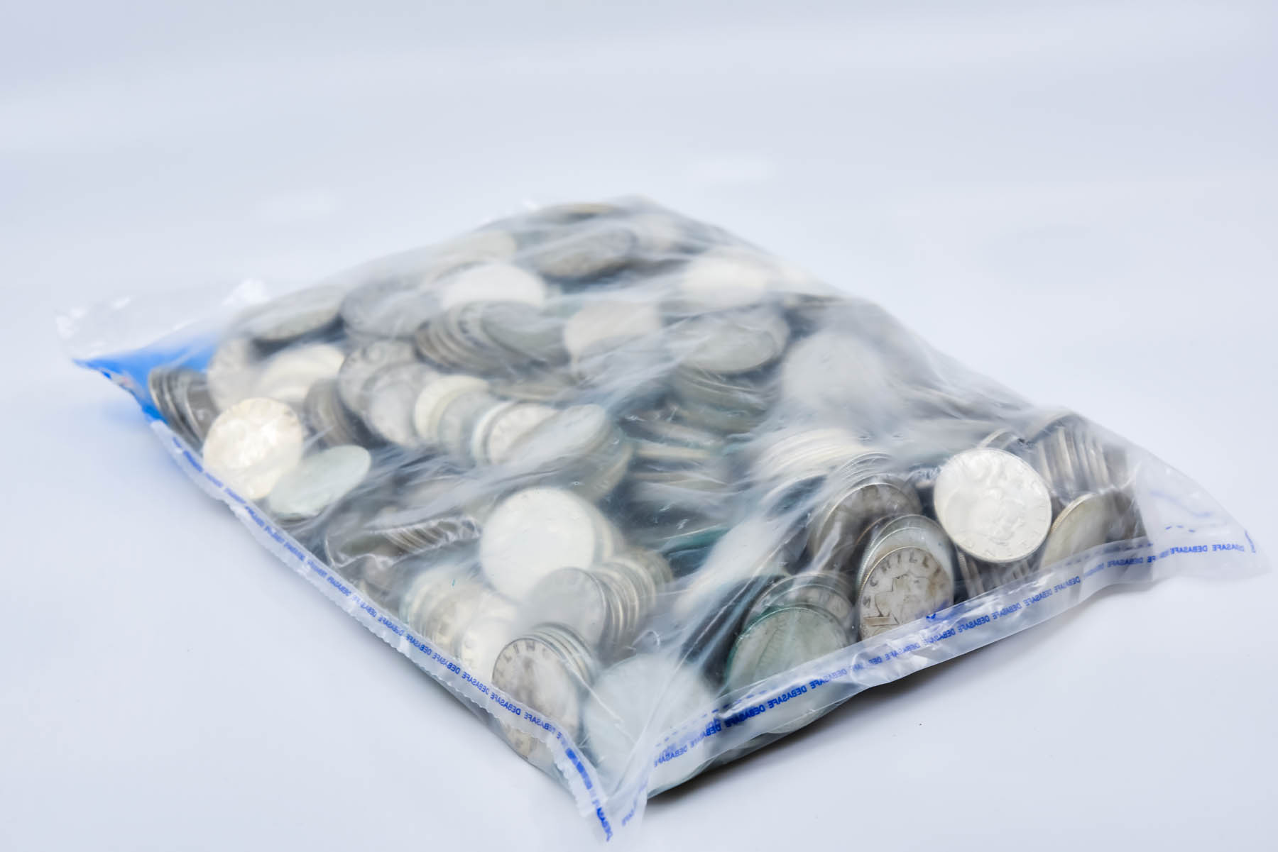 5 kilogram bag silver shillings