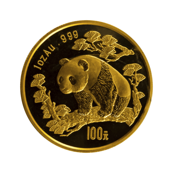 China Panda 1 Unze (1997) Large Date