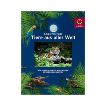 Альбом коллекционера 3-евро талер для животных