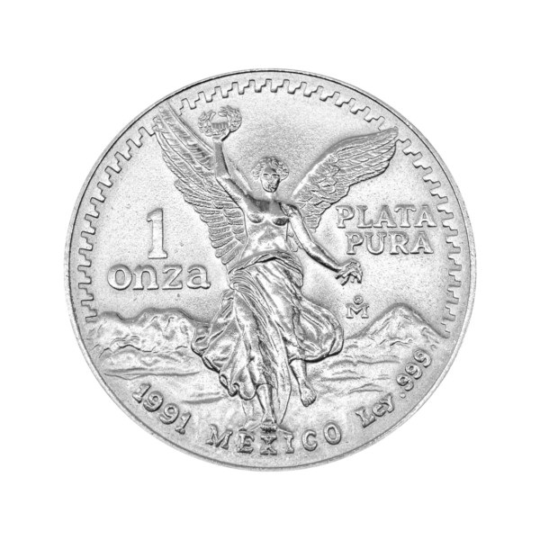 Silbermünze Mexiko Libertad