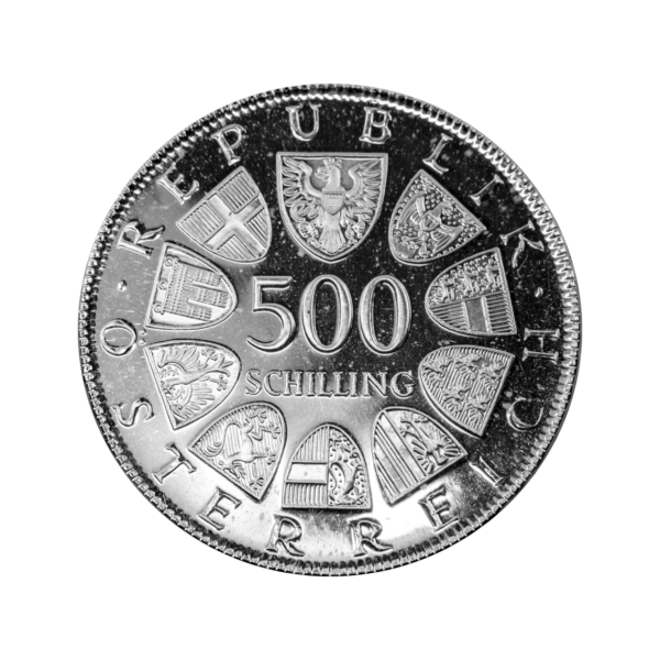 500 ATS Silbermünze