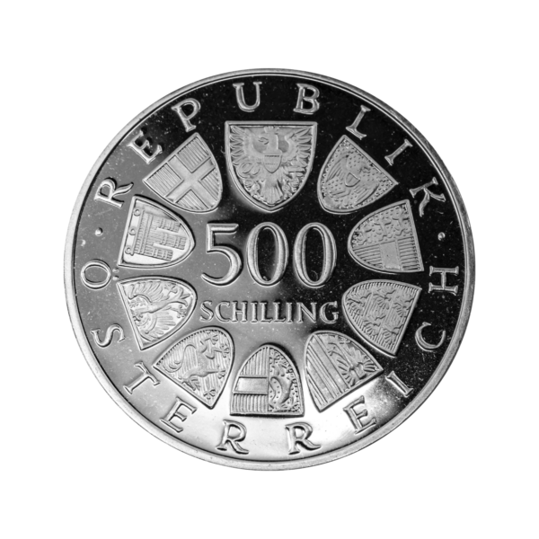 500 ATS Silbermünze
