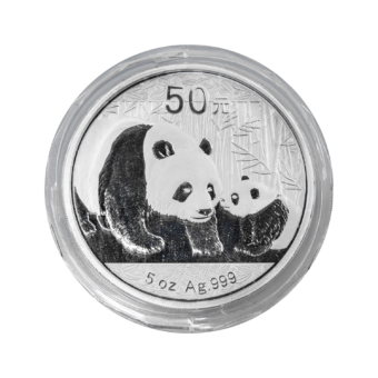 Silbermünze China Panda