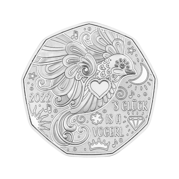 Silbermünze Neujahrsmünze 2022