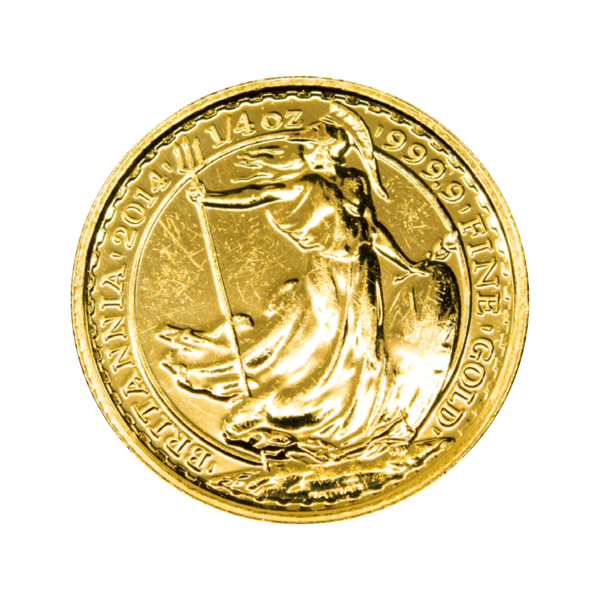 Britannia gold coin 1/4 ounce