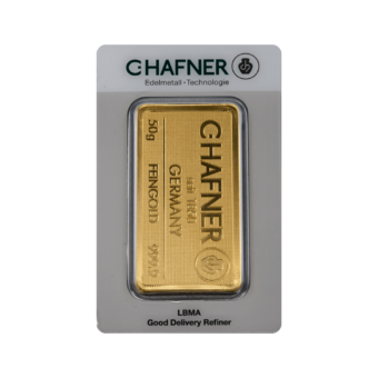 C.Hafner Goldbarren 50g