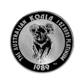 Platinum Koala 1 unca Austrália