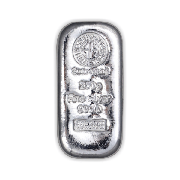 Silver bar Argor Heraeus 250 grams