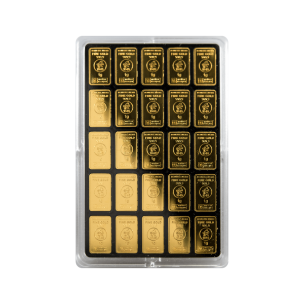 UnityBox Goldbarren 50 x 1g