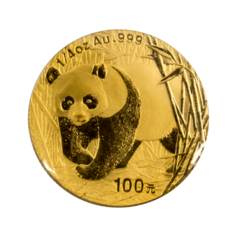 Zlatnik kineske pande