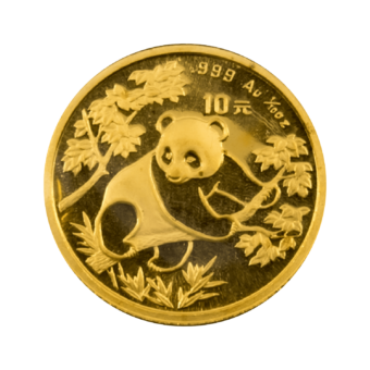 China Panda Goldmünze