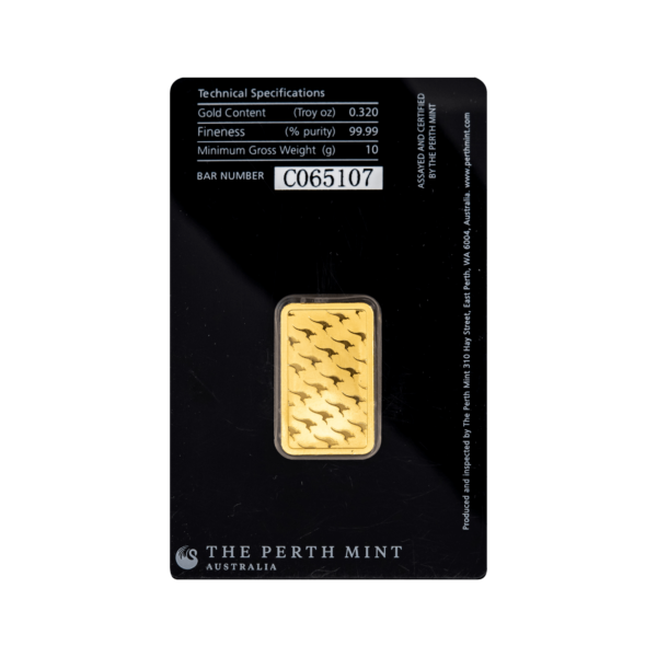 Gold Bar 10g Perth Mint Australia