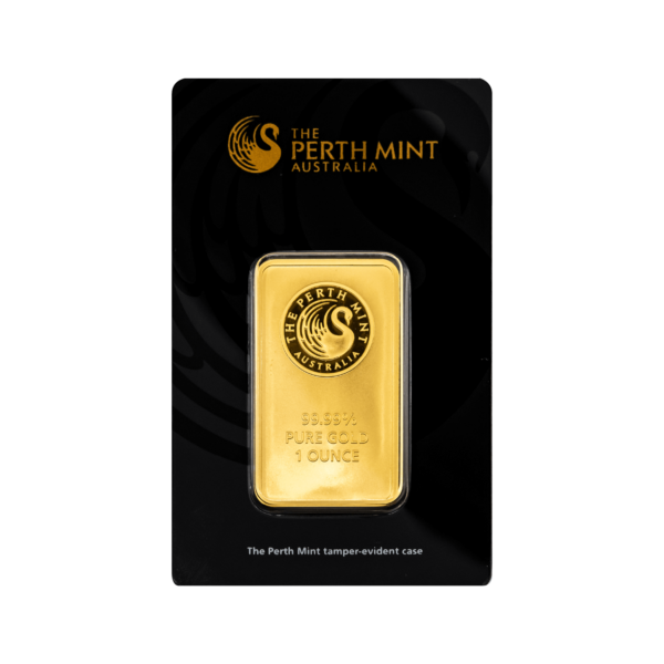 Gold Bar 31.1g Perth Mint Australia