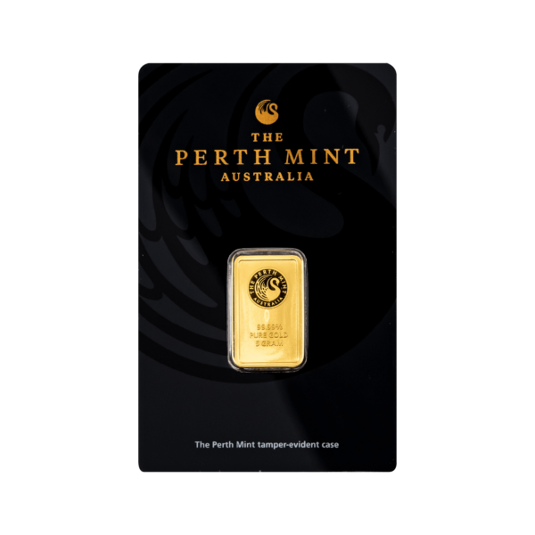 Gold Bar 5g Perth Mint Australia
