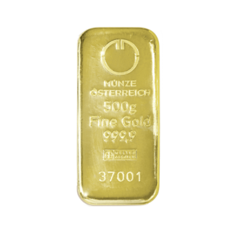 Münze Österreich Goldbarren 500g