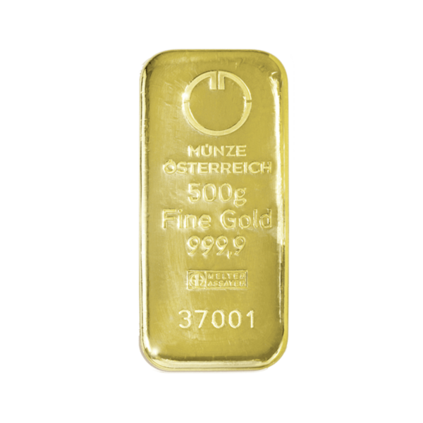 Münze Österreich Goldbarren 500g