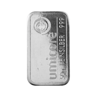 Umicore silver bar 50g