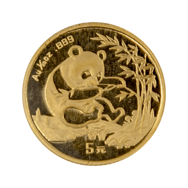 Čínska zlatá minca Panda